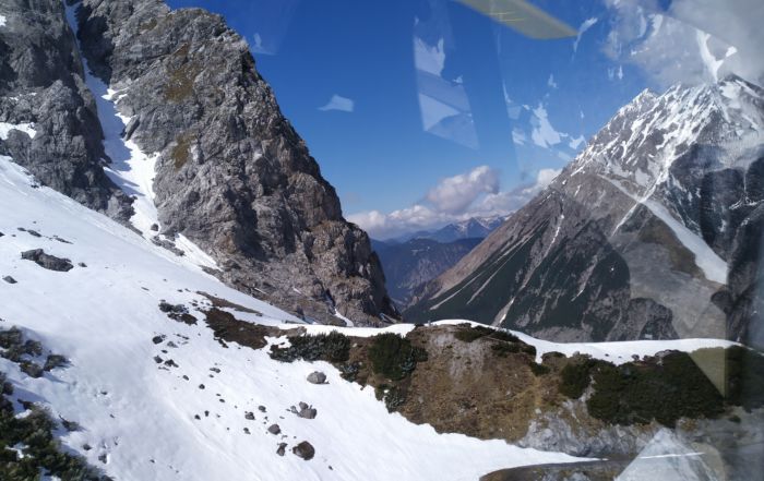 Hubschrauberflug